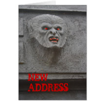 Werewolf Horror Character Card