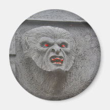 Werewolf Horror Character  Magnet