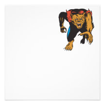 Werewolf Monster Custom Invite