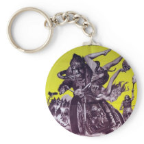 Werewolves on Wheels Keychains