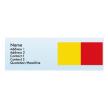 Wervik, Belgium Business Card