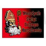 Wesolych Swiat Bozego Narodzenia Christmas Card