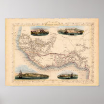 West Africa 1851 Print