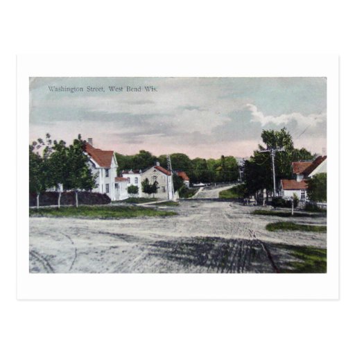 West Bend WI. Circa:1908 Postcards