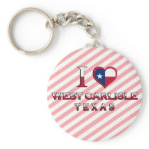 West Carlisle, Texas Keychains