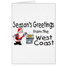 West Coast Greetings BBQ Card