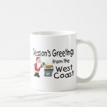 West Coast Greetings BBQ Coffee Mugs
