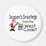 West Coast Greetings BBQ Fridge Magnets
