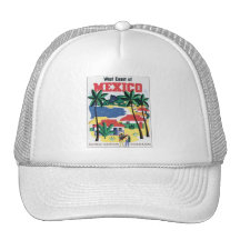 West Coast of Mexico Guaymas, Mazatlan, Guadalajar Hats