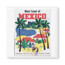 West Coast of Mexico Guaymas, Mazatlan, Guadalajar