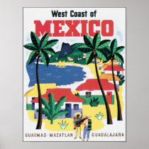West Coast of Mexico Guaymas, Mazatlan, Guadalajar