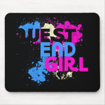 West End Girl Womens 80s Mouse Pad