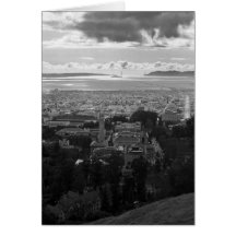 West from Big "C" Late Afternoon Greeting Cards