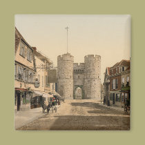 West Gate, Canterbury, Kent, England magnets