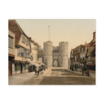 West Gate, Canterbury, Kent, England Postcard