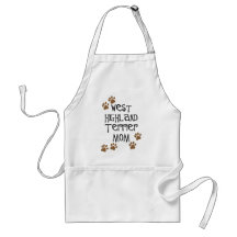 West Highland Terrier Mom Apron