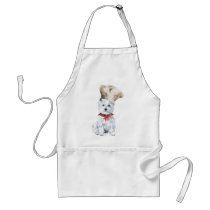 West Highland White Terrier Chef Apron
