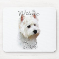 West Highland White Terrier Dad 2 Mouse Pads