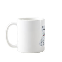 West Highland White Terrier Mom & Pups Coffee Mugs
