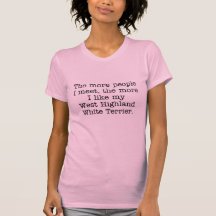 West Highland White Terrier T-shirt