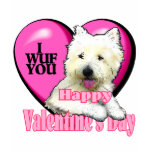 West Highland White Terrier Valentines t-shirts