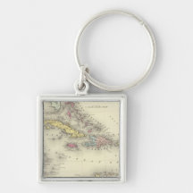 West Indies 13 Keychains
