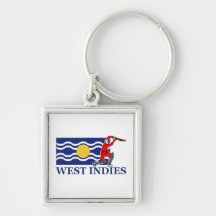 West Indies Cricket Player Key Chains