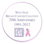 West Islip Breast Cancer Coalition Sticker