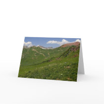 West Maroon looking NW Greeting Card