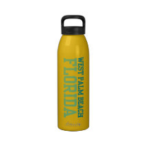 WEST Palm BEACH Florida Bottle Drinking Bottle