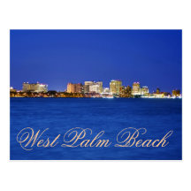 West Palm Beach, Florida, Paradise on Earth Post Card