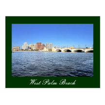West Palm Beach, Florida, U.S.A. Post Card
