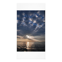 West Penobscot Bay sunrise photocard - 1 Custom Photo Card