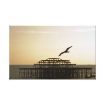 West Pier, Brighton Gallery Wrap Canvas