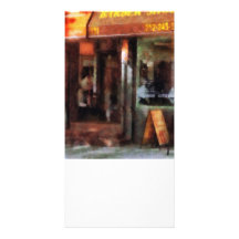 West Village Barber Shop Photo Card