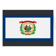 West Virginia Flag Cards
