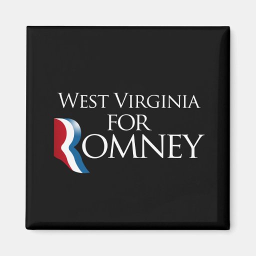 West Virginia for Romney -.png Magnets