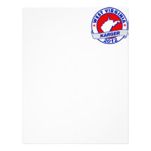 West Virginia Fred Karger Personalized Letterhead