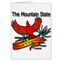 West Virginia Mountain State Cardinal