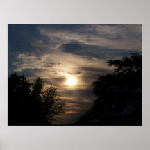 West Virginia Sky and Trees Posters