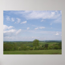 West Virginia Sky ,Mountains and Trees Posters