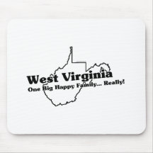 West Virginia State Slogan Mouse Mats