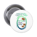 West Virginia Tax Day Tea Party Protest Buttons
