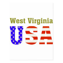 West Virginia USA! Postcard