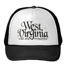 West Virginia W&W_Black Mesh Hat