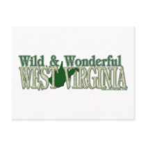West Virginia Wild and Wonderful_2 Post Cards