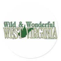West Virginia Wild and Wonderful_2 Sticker