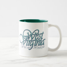 West Virginia-wild and wonderful_4 Coffee Mug