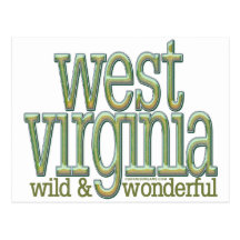 West Virginia-wild and wonderful_8 Post Cards