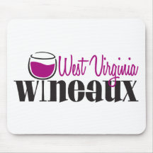 West Virginia Wineaux Mouse Pads